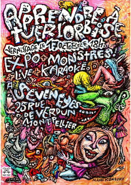 Expo à Seven Eyes à Montpellier